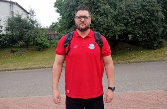 Santa-helenense Marlus Sokolowski é o novo preparador físico do Lubawa Futsal, da Polônia
