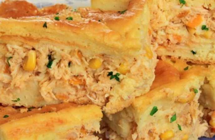 Massa perfeita para torta de liquidificador