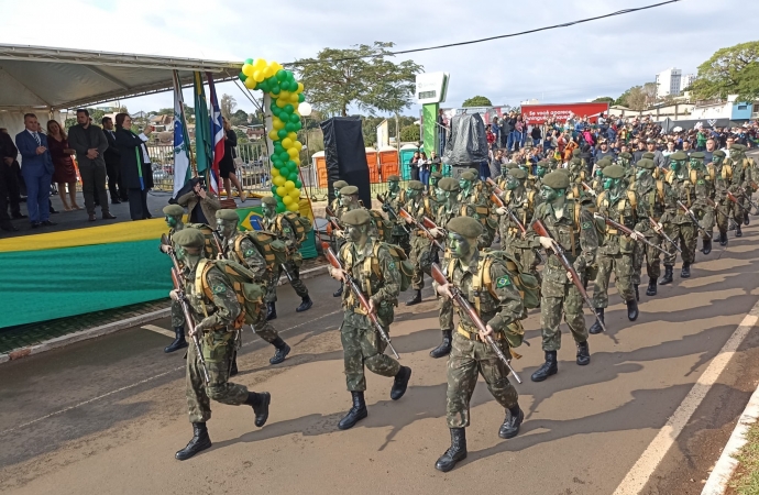 Medianeira celebra os 200 anos da Independência com Desfile Cívico