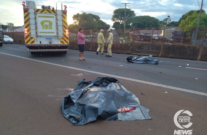 Medianeira: Três pessoas morrem em grave acidente na manhã de hoje (15), na BR-277