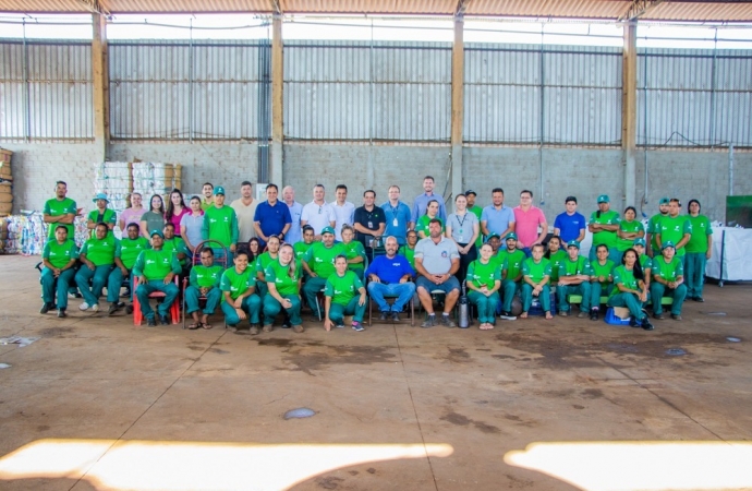 Medianeira e Itaipu investem na Assama para melhorar a coleta seletiva do município