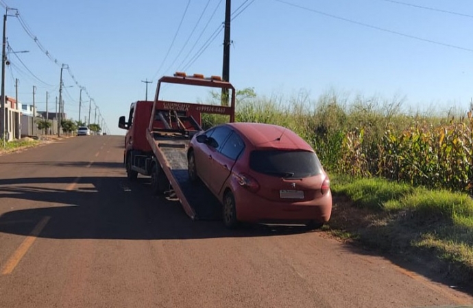Medianeira: Polícia Militar recupera veículo roubado