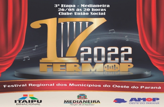 Medianeira recebe 3ª etapa do Fermop nesta sexta-feira (26/08)