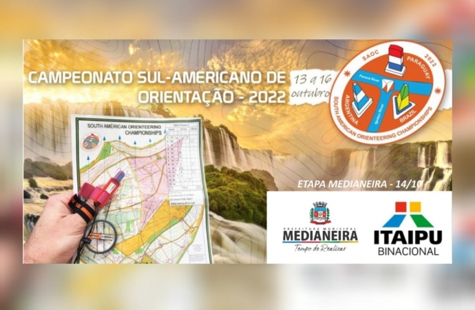 Medianeira recebe etapa do Campeonato Sul-Americano de Orientação