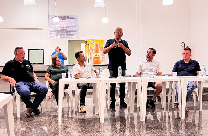 Medianeira recebe visita do secretário de Estado do Esporte do Paraná