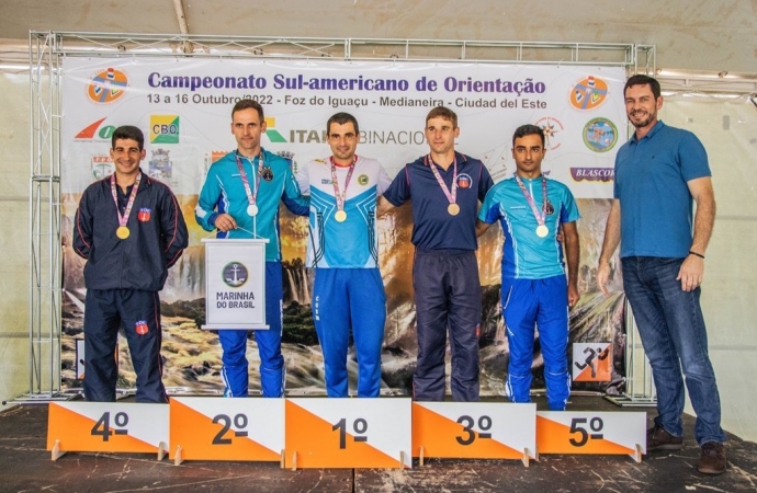 Medianeira recebeu etapa de longa distância do Campeonato Sul-Americano de Orientação