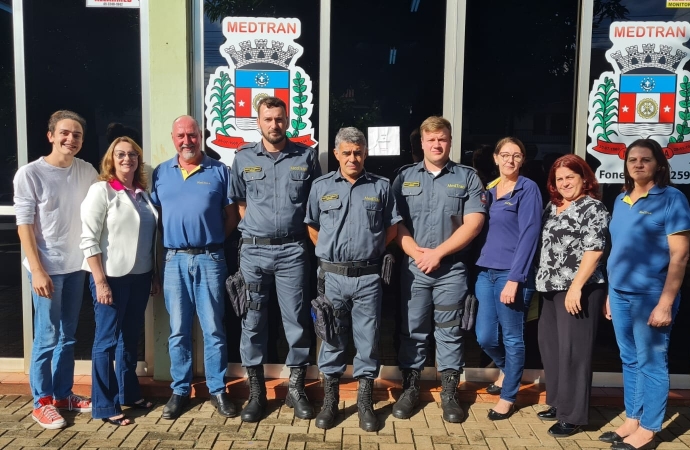 Medtran realiza encerramento do curso de formação dos novos Agentes de Trânsito