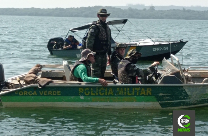 Meio Ambiente alerta banhistas e pescadores em Santa Helena sobre substância encontrada no Lago de Itaipu