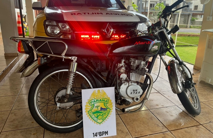 Menor de idade é flagrado com moto irregular e provoca polícia nas redes sociais