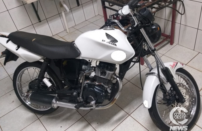 Menor é apreendido e tem moto recolhida após fugir da PM em Diamante D