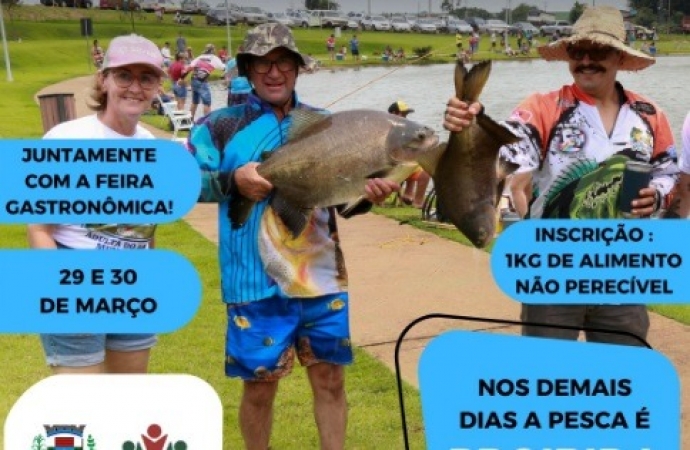 Missal: Fim de semana tem pesca no lago