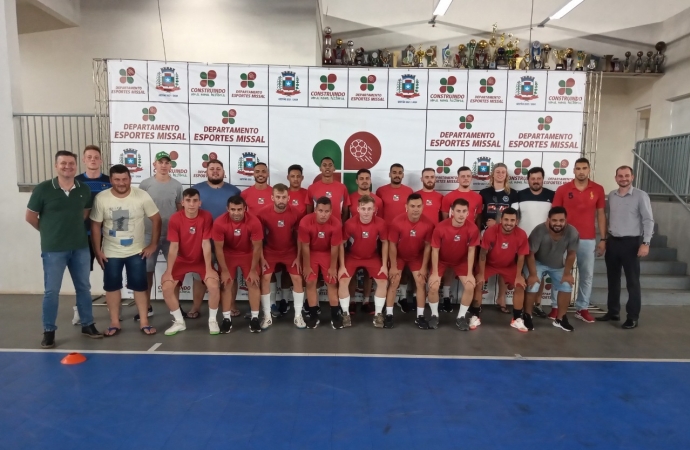 Missal Futsal está confirmado para Série Bronze e inicia Preparação