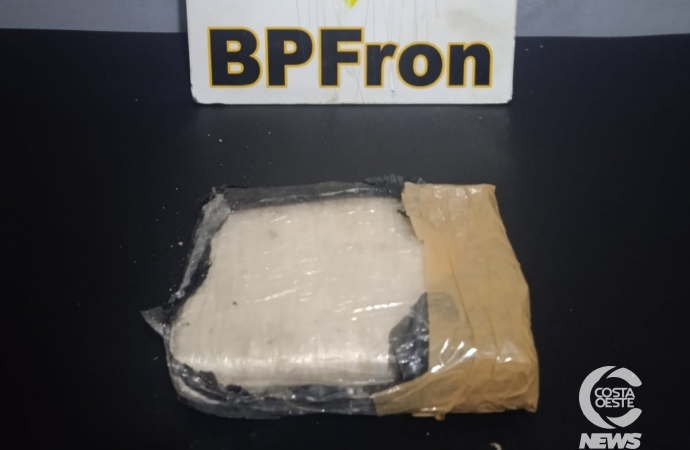 Morador de Itaipulândia é preso com droga em ação do BPFron na BR-277
