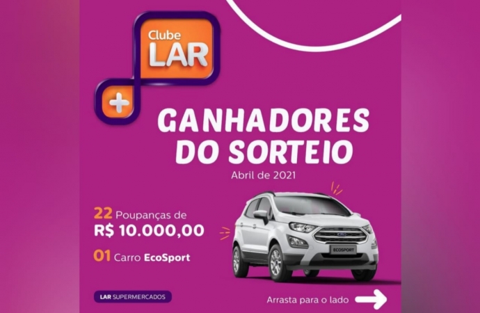 Moradora de São Miguel do Iguaçu é ganhadora do carro 0km do Clube Lar Mais