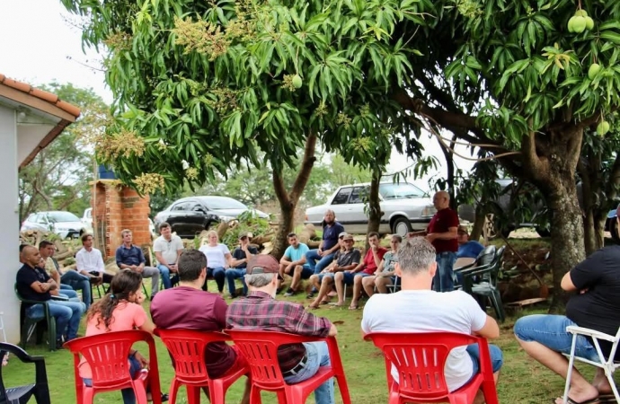 Moradores de São Roque da Serra em Santa Helena se reúnem com autoridades para discutir impactos da nova estrada