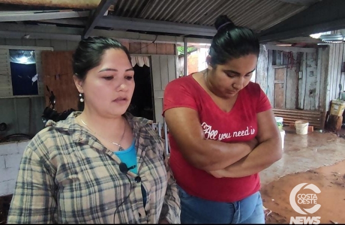 Moradores estão preocupados com risco de enchente do Rio Leão em São Miguel do Iguaçu