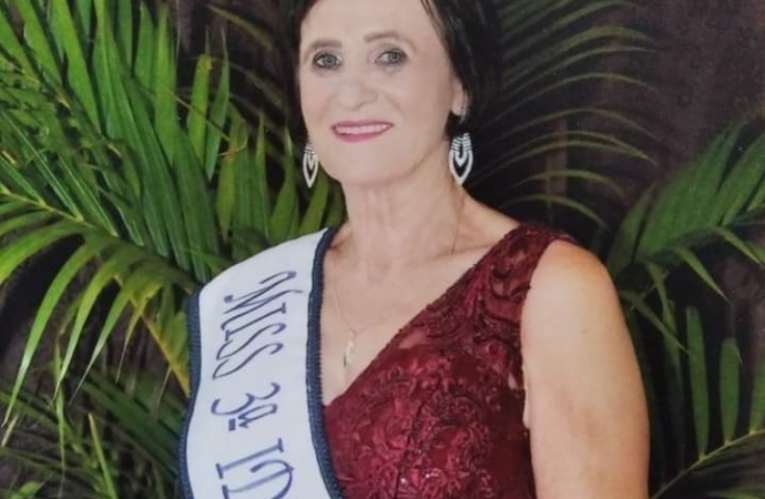 Morre Miss 3ª Idade de Entre Rios do Oeste vítima de atropelamento