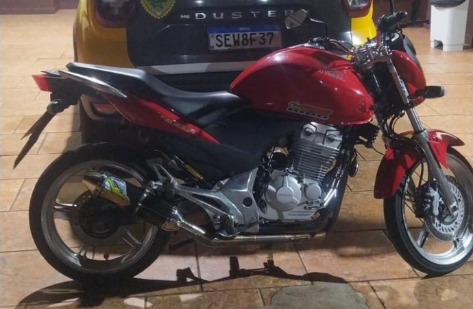 Motocicleta com escapamento adulterado é apreendida em São Miguel do Iguaçu