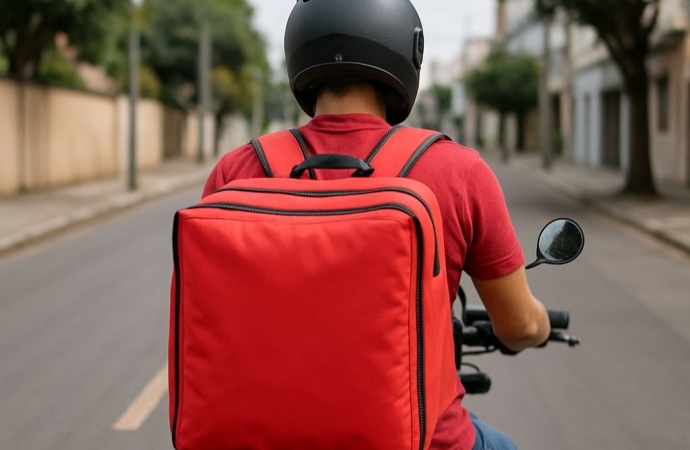São Miguel do Iguaçu: Motocicleta de entregador é roubada em assalto no Centro