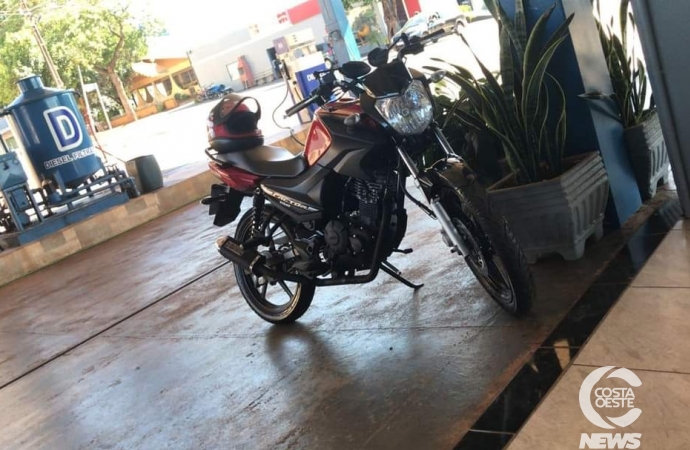 Motocicleta é furtada durante a madrugada em São Roque, distrito de Santa Helena