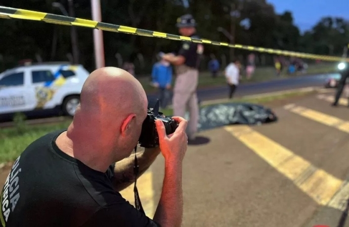 Motociclista morre após colisão na BR-277 em Foz do Iguaçu