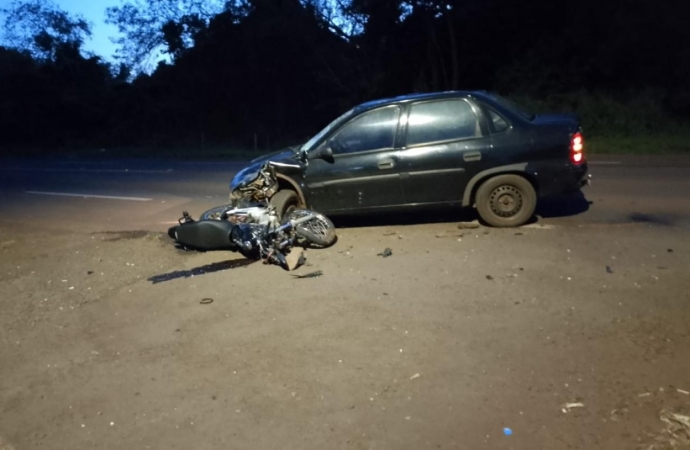 Motorista envolvido em grave acidente em Santa Helena comparece a delegacia