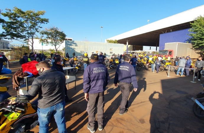 Mototaxistas são alvos de fiscalização na 1ª fase ostensiva da Operação Escudo