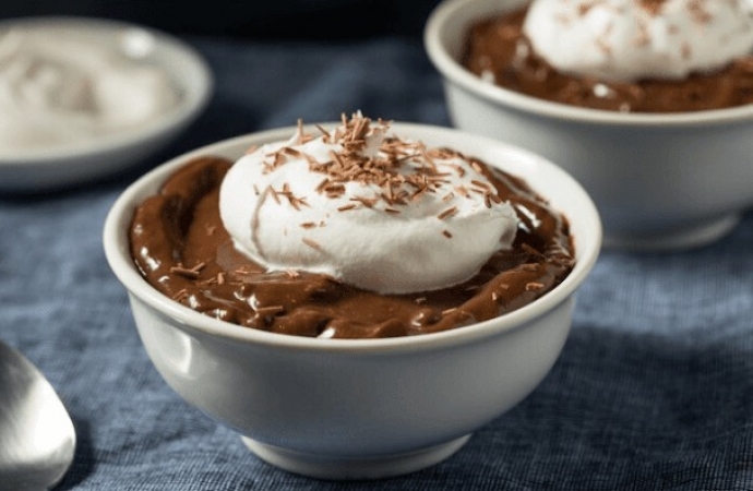 Mousse de chocolate com 2 ingredientes