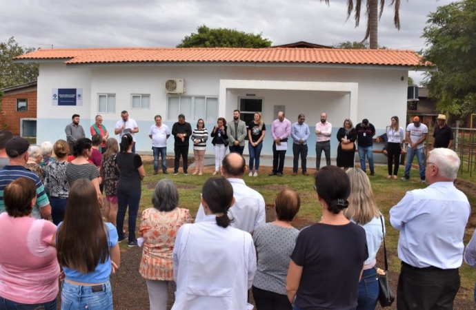 Muita emoção e homenagens marcam a reinauguração da UBS na comunidade Santa Rita em São Miguel do Iguaçu