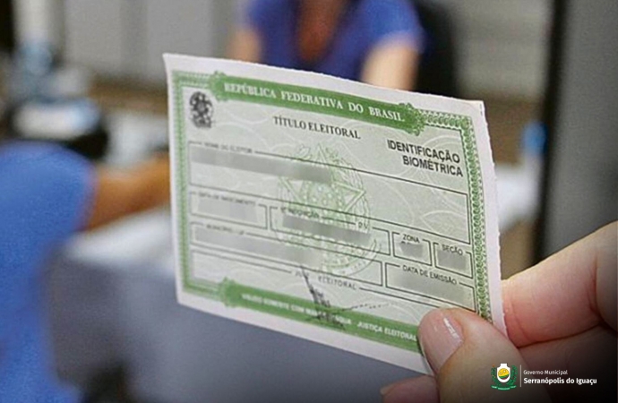 Mutirão de atendimento ao eleitor será realizado em Serranópolis do Iguaçu