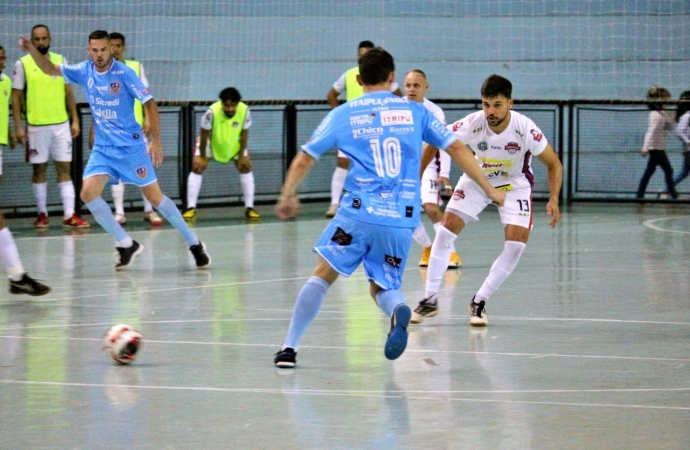 Na largada dos mata-matas, Itaipulândia Futsal empata em casa frente o Cianorte