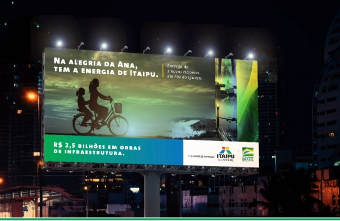 Nova campanha destaca Itaipu como “usina de entregas” e valoriza impacto dos investimento na vida do cidadão