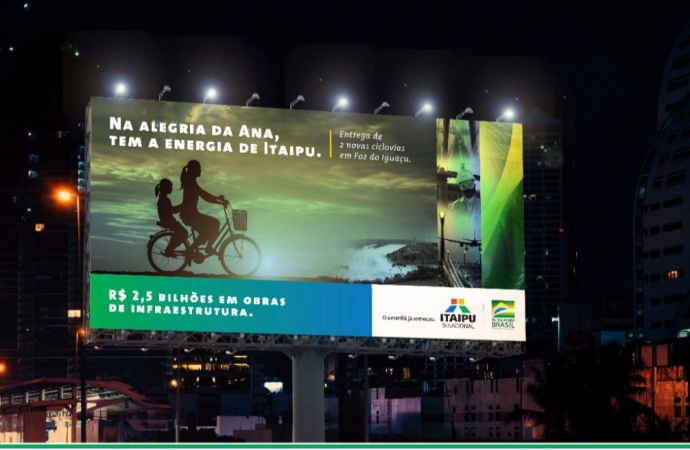 Nova campanha destaca Itaipu como “usina de entregas” e valoriza impacto dos investimento na vida do cidadão