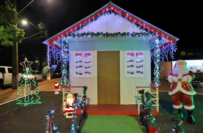O encanto do Natal Iluminado 2023 transforma Itaipulândia em um espetáculo de luzes e cores