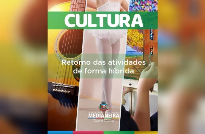 Oficinas Culturais retornam às atividades de forma híbrida Medianeira