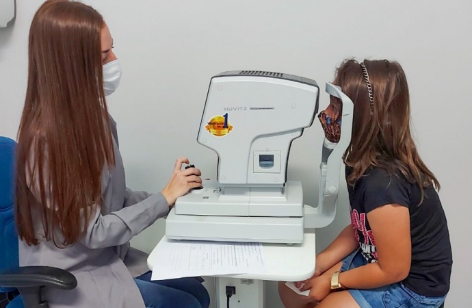 Olhos da Minha Escola inicia consultas oftalmológicas para alunos da Rede Municipal de Ensino