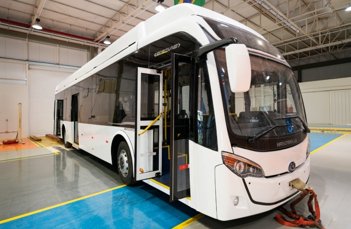 Ônibus híbrido retorna à Itaipu para fase final de testes