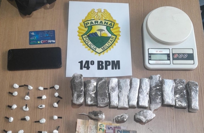 Operação Cidade Segura apreende drogas e prende suspeito em Medianeira
