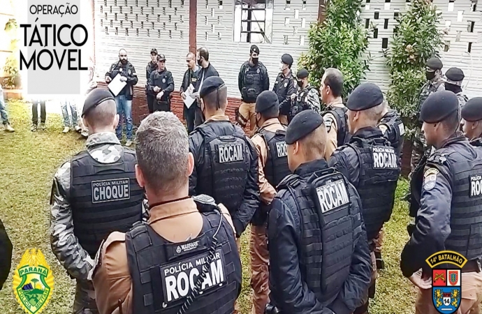 Operação contra o tráfico de drogas é realizada em São Miguel do Iguaçu