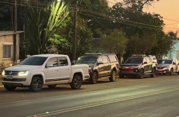 Operação da PF e BPFron em Santa Helena cumpre mandado de busca e apreensão