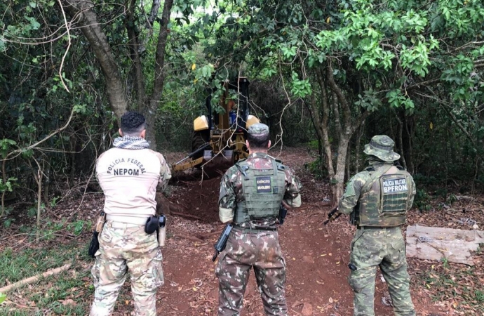 Operação Importunus destrói 41 portos clandestinos entre Guaíra e Santa Helena