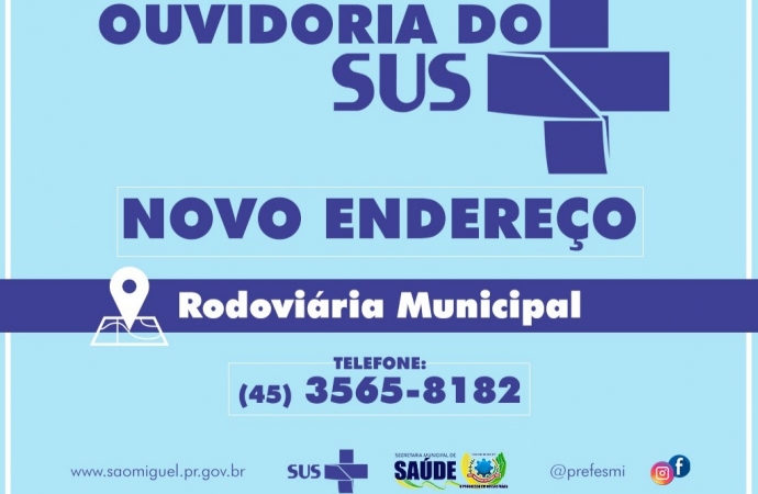 Ouvidoria do SUS passa a atender na Rodoviária Municipal