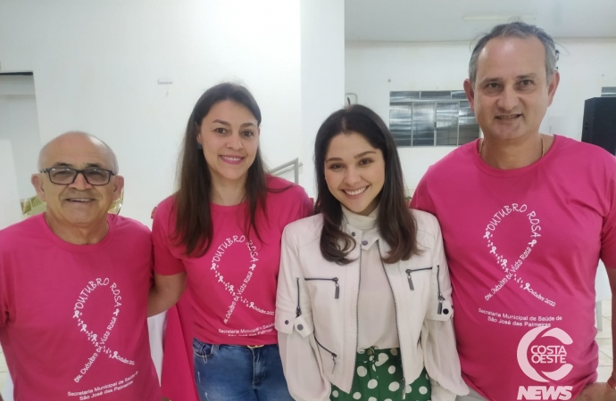 Palestra alusiva ao Outubro Rosa envolve mulheres e lideranças em São José das Palmeiras