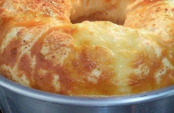 Pão de queijo na forma