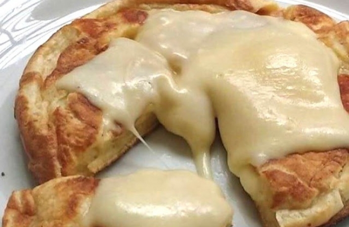 Pão de queijo na frigideira