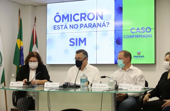 Paraná confirma primeiro caso da variante Ômicron