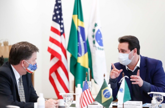 Paraná formaliza acordo de cooperação mútua com os Estados Unidos