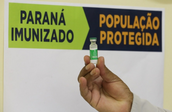 Paraná ultrapassa marca de 10 milhões de doses aplicadas contra a Covid-19