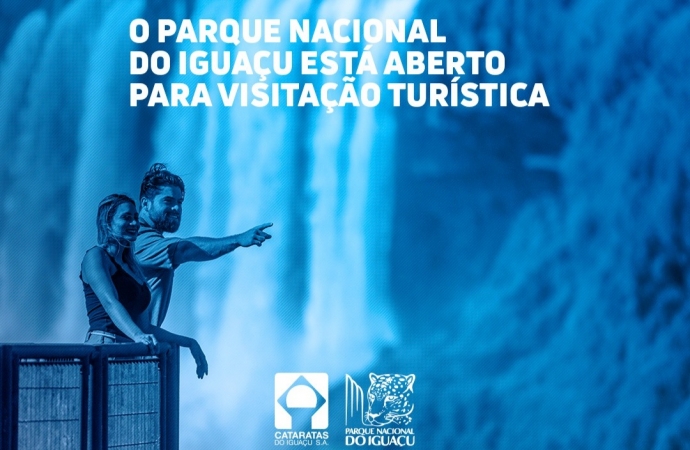 Parque Nacional do Iguaçu permanece aberto para visitação