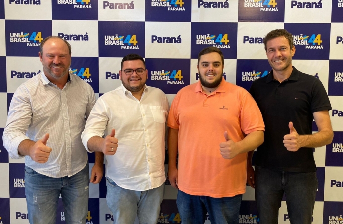 Partido União Brasil confirma filiações e pré-candidaturas de representantes do oeste do Paraná
